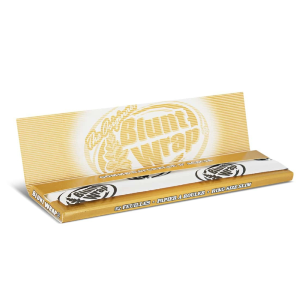 Feuilles à rouler Blunt Wrap King Size Gold Slim produit focus 2
